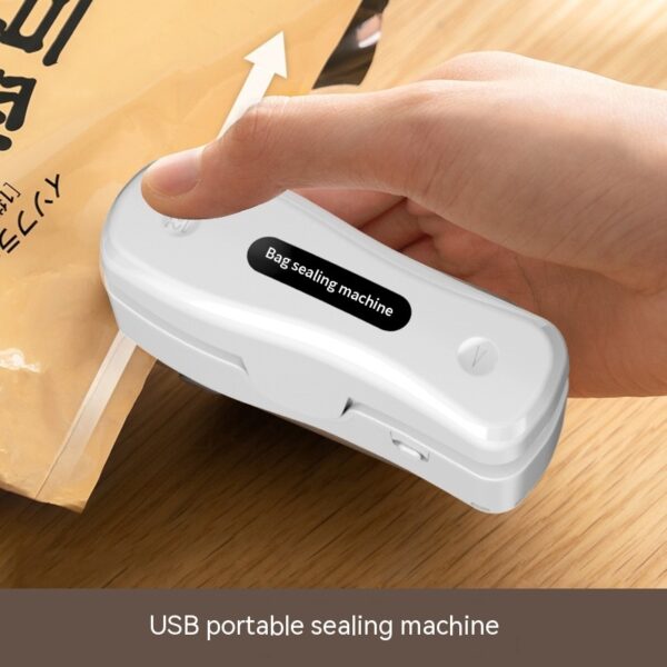 Rechargeable Small USB Mini Sealing Machine Portable Kitchen Gadgets - Image 6