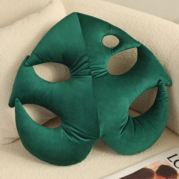 Green Plant Pillow Home Philodendron - Image 3